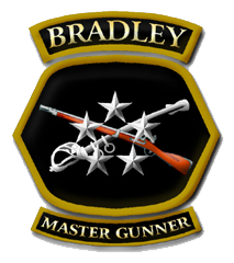 Bradley MAster Gunner Crest