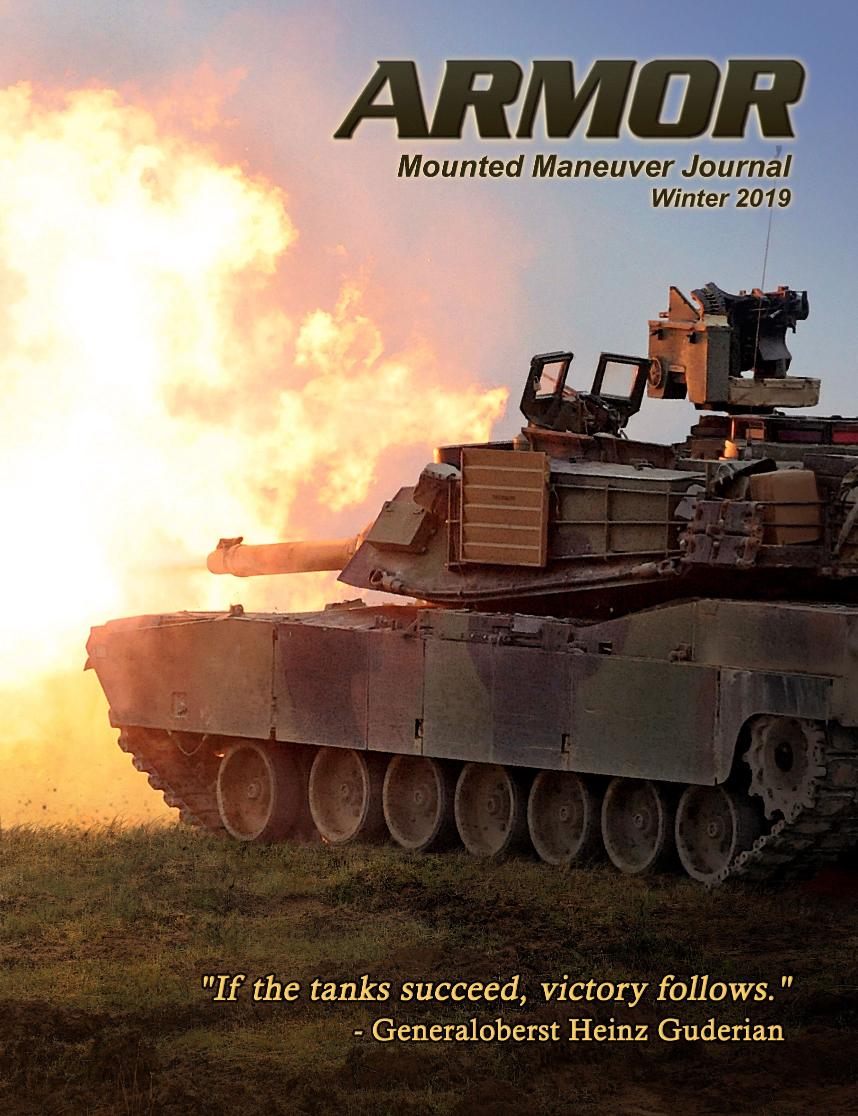 Winter 2019 ARMOR Mag Cover