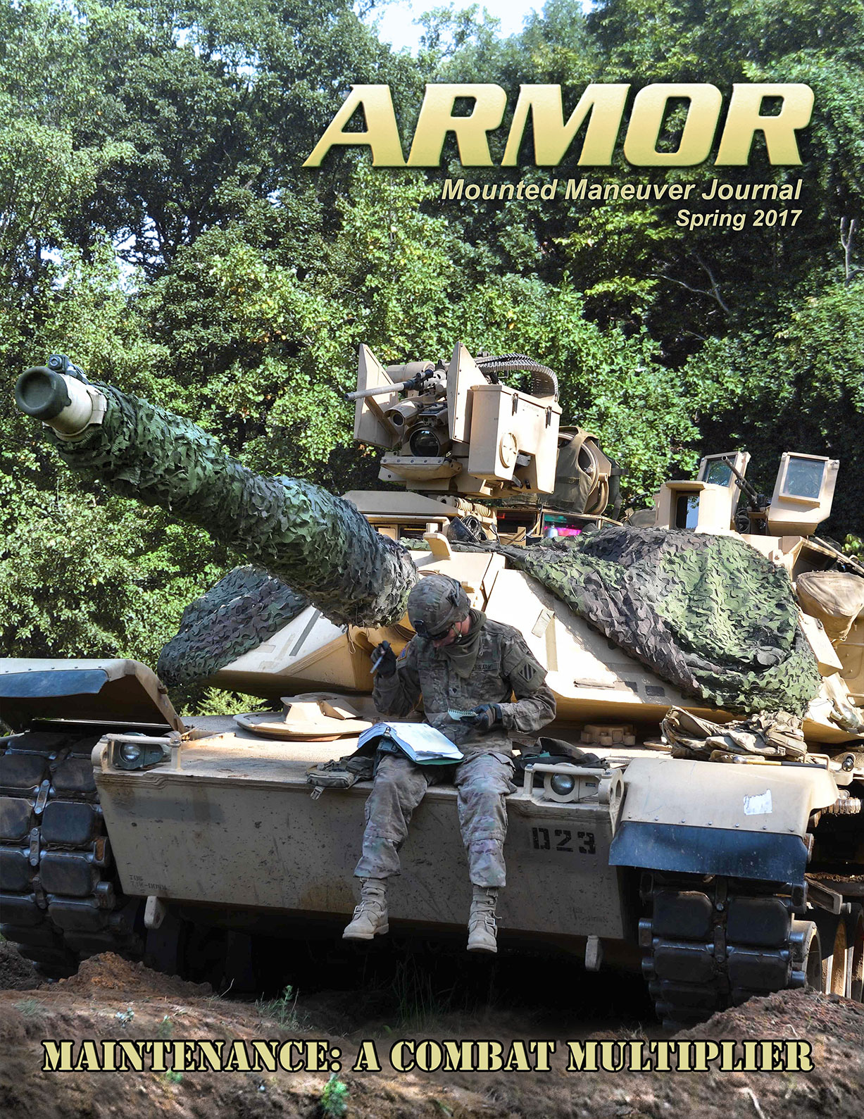 Winter 2017 ARMOR Mag Cover